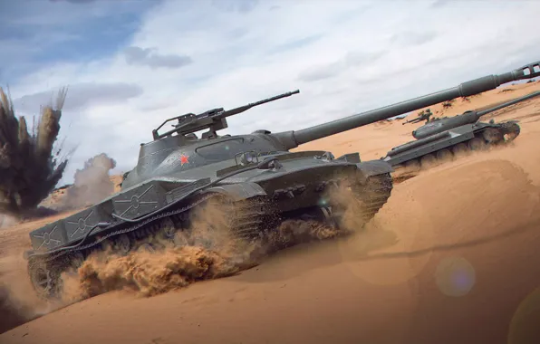 Tank, art, world of tanks, wot, tank, wotart, anderarts, object 907