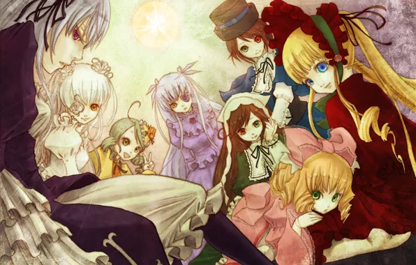 Doll, doll, rozen maiden, tavern, Virgin rose, suiseiseki, suiginto
