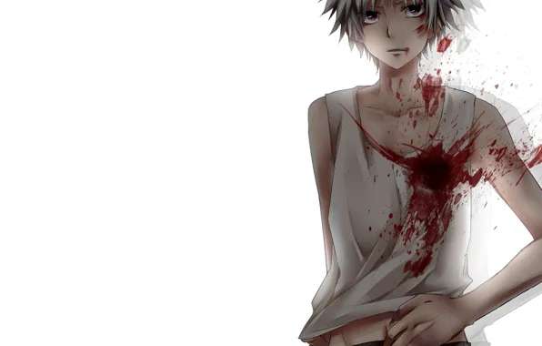 Blood, spot, pain, hunter, wound, hunter x hunter, Killua