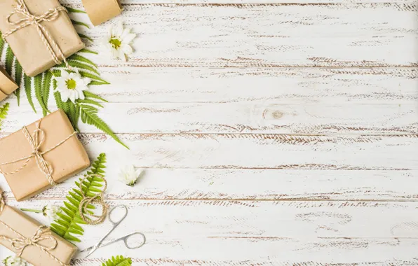 Picture leaves, flowers, holiday, gift, chrysanthemum