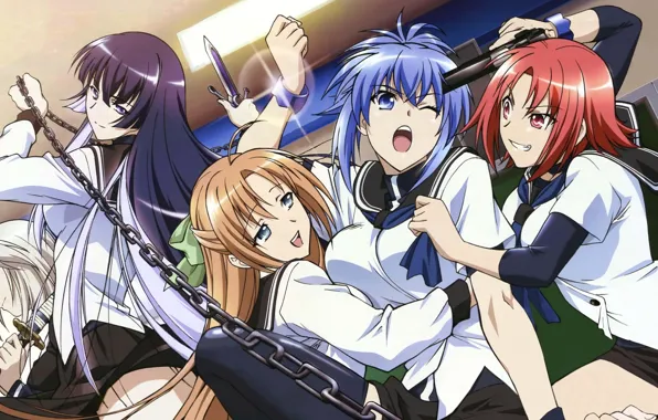 Girls, anime, Camphor