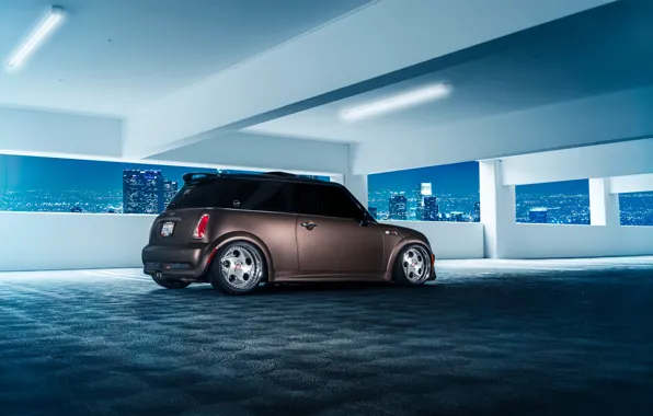 Picture Mini, Cooper, City, Matte, Parking, Stance, Rear, Ligth