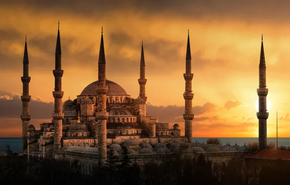 Picture mosque, Blue Mosque, Islam