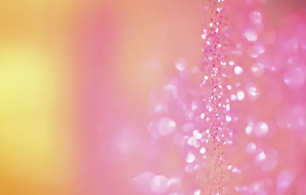 Lights, pink, sequins, texture, bokeh, Wallpaper from lolita777