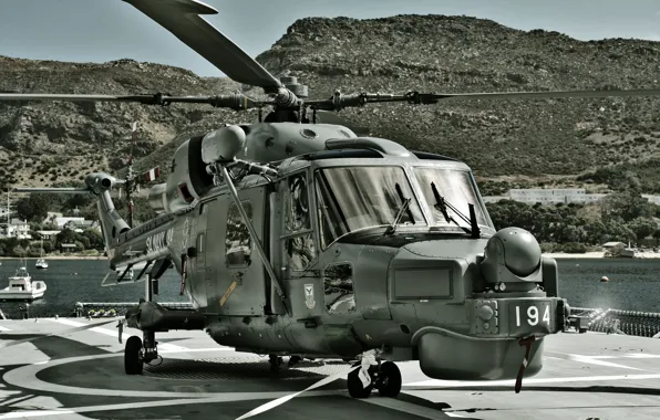 Picture helicopter, UK, multipurpose, Agusta Westland Super Lynx 300, NAVY SOUTH AFRICA