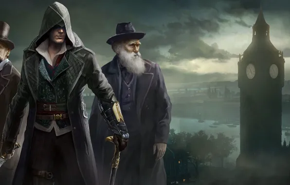 London, Assassins Creed, Art, Darwin, Syndicate, Syndicate, Ubisoft Quebec, Assassin's Creed: Syndicate