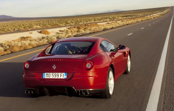 Ferrari 599 GTB Fiorano, Luxury, Road Ahead