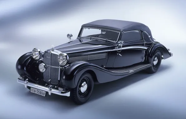 Picture machine, lights, Maybach sw 38, cabriolet 02