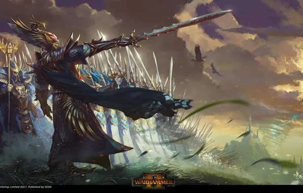 Picture battle Art, Total warhammer 2 was, Elves