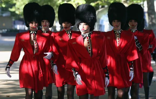 Hat, gloves, legs, cabaret, guard, soloist, Crazy Horse