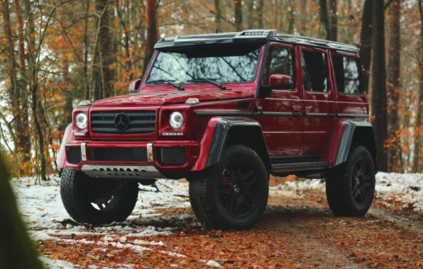 Mercedes - Benz, G500, G-Class, Mercedes 4x4, 4x4²