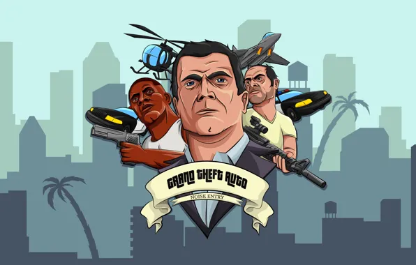 The game, gta 5, Trinity