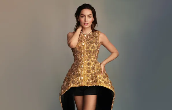 Picture look, girl, pose, photo, dress, actress, brown hair, beautiful