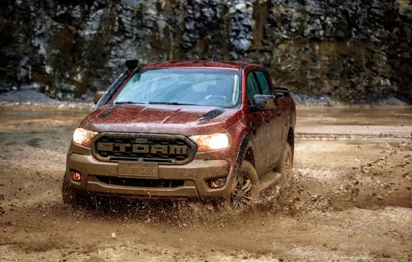 Ford, dirt, before, pickup, Storm, Ranger, 2020