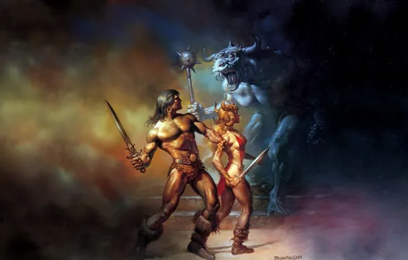Boris Vallejo, Boris Vallejo, Conan the Triumphant, Conan the Triumphant