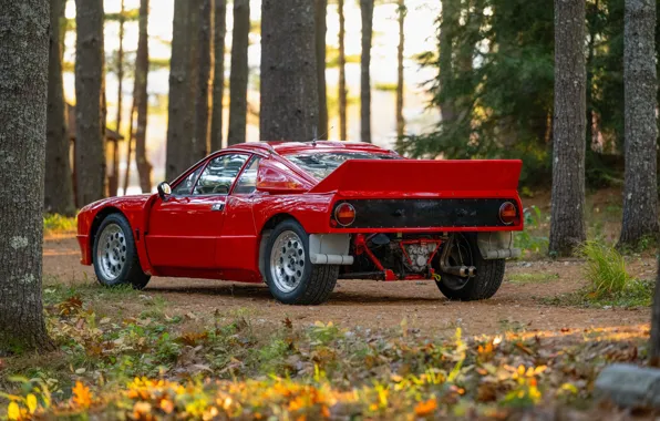 Rear, Lancia, Rally, 1982, Lancia Rall Stradale 037 Stradale