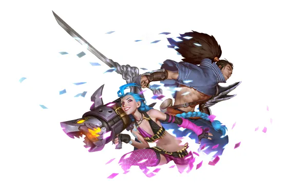 Jinx, Yasuo, Legends of Runeterra