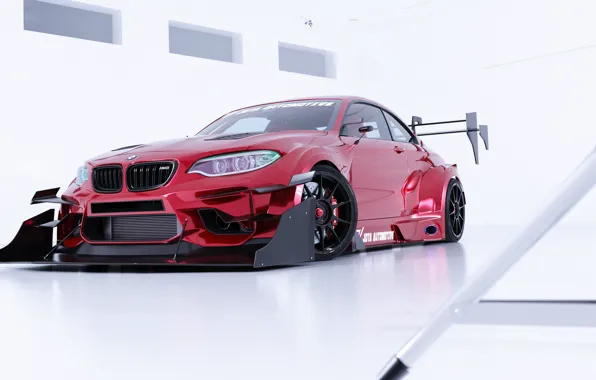 Auto, BMW, Machine, Tuning, Car, Auto, Render, Rendering