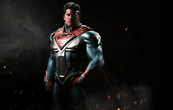 Picture game, armor, Superman, Clark Kent, Kal-El, NetherRealm Studios, kryptonian, Injustice 2