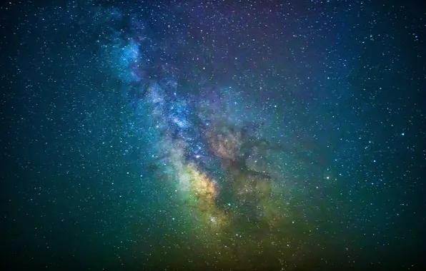 Picture stars, mystery, The Milky Way, infinity