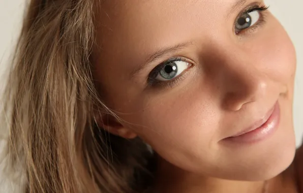 Picture face, smile, model