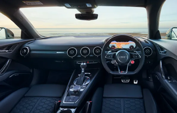 Picture Audi, car interior, TT, Audi TT RS Coupe