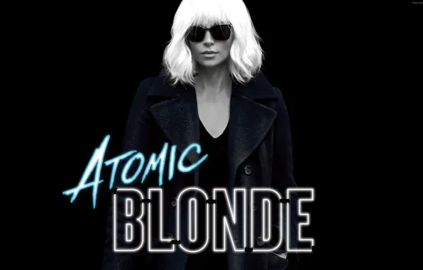 Picture Charlize Theron, cinema, girl, woman, movie, blonde, film, Atomic Blonde