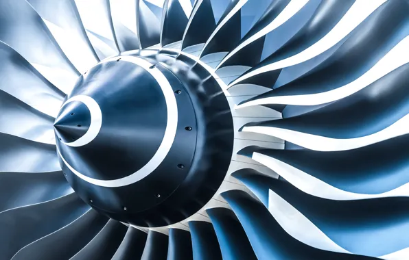 Picture abstraction, engine, art, airplane, engine, aircraft, turboprop, wallpaper.