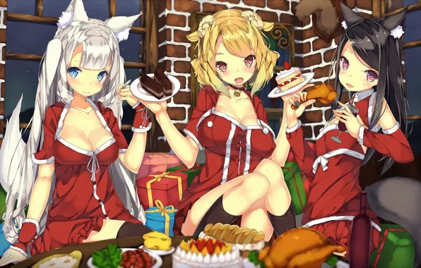 Girl, boobs, erotic, ecchi