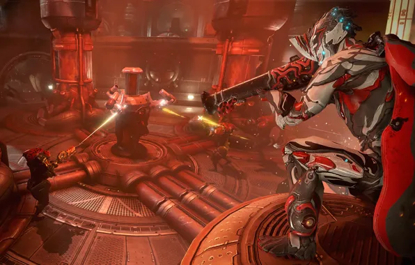 Weapons, fiction, the game, being, warrior, art, Warframe