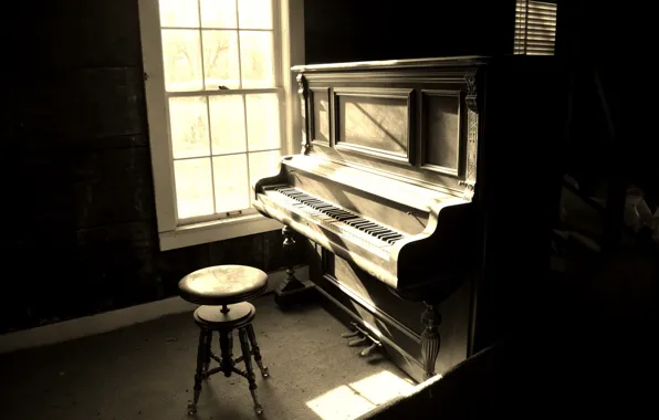 Music, room, piano