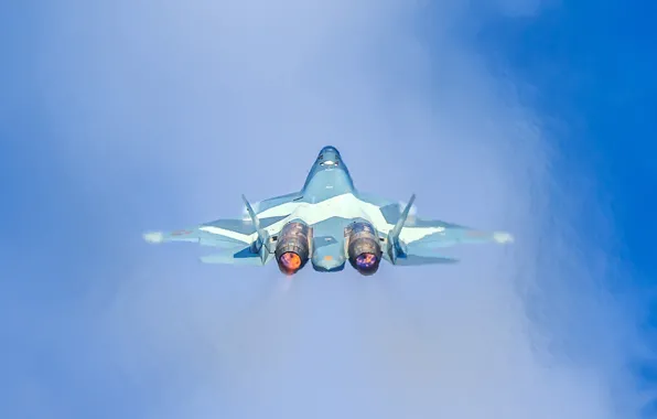 The sky, flight, fighter, T-50, multipurpose