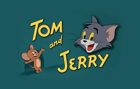 Picture cat, background, mouse, Tom and Jerry, Tom and Jerry