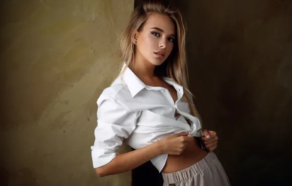 Picture look, girl, pose, photo, model, makeup, blonde, beauty