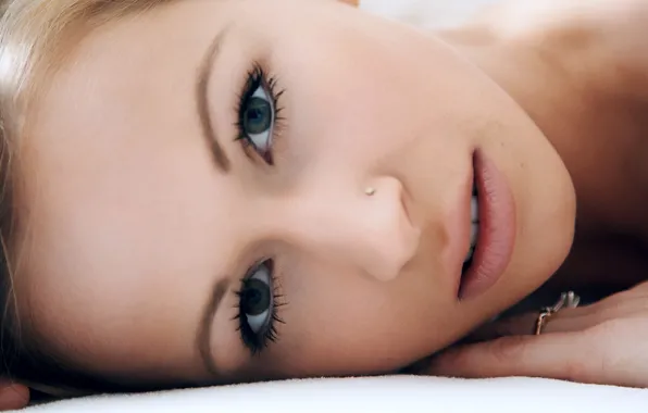 Beautiful, Eyes, Lips, Susana Spears, Porn Star, Piercing, Close Up, Make up