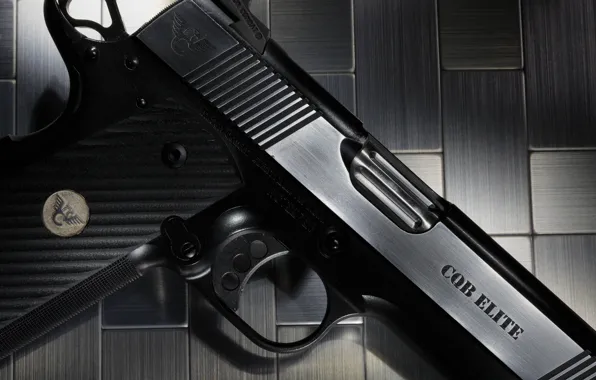 Gun, weapons, background, Wilson, CQB Elite