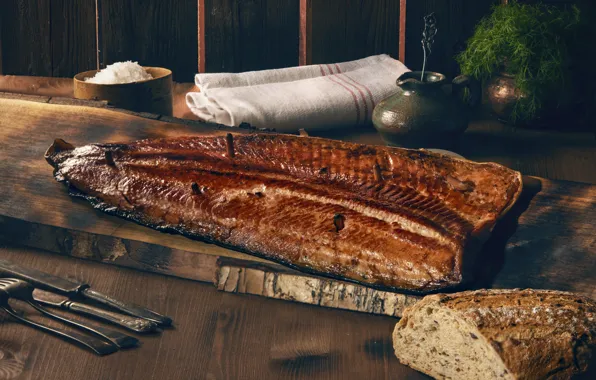 Background, food, fish