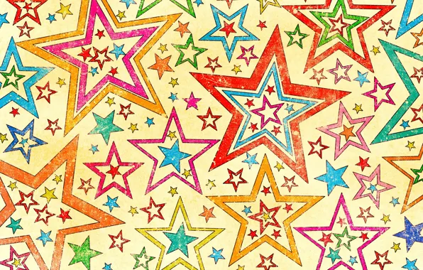 Picture background, stars, texture, Stars, colorful, style, texture, background