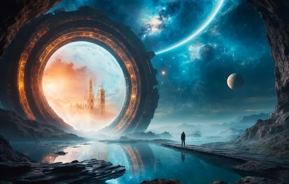 Space, people, the portal