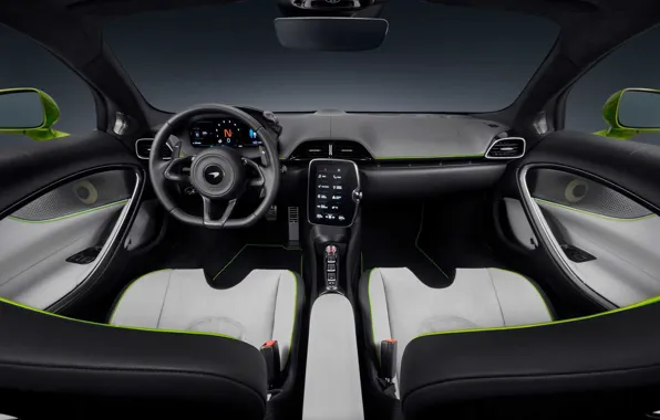 Picture interior, the interior of the car, Plug-in Hybrid, McLaren Artura