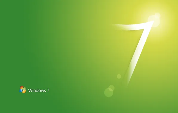 Picture style, green, style, windows seven 7, computers