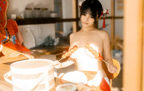 Ass, Asian, breast, asian, sakurai ningning