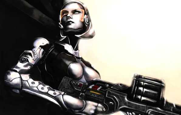 Mass effect, bioware, edi, Dr. Eva