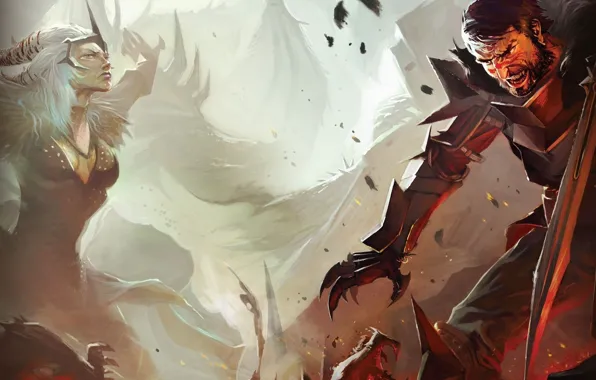 Dragon Age, darkspawn, Hawke