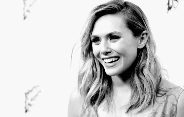 Look, smile, actress, Elizabeth Olsen, Elizabeth Olsen