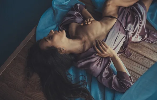 Erotic, chest, girl, face, pose, Board, body, hands