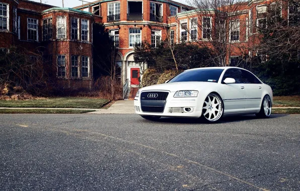Audi, Car, White