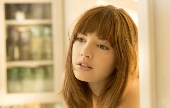 Look, face, model, Lena Anderson