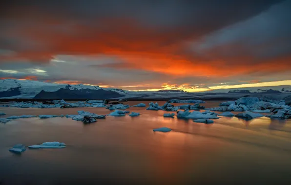 Iceland, Iceland, Auster-Skaftafellssysla, Jökulsárlón