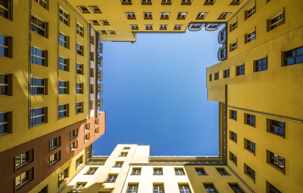 The sky, house, Windows, Germany, well, Berlin